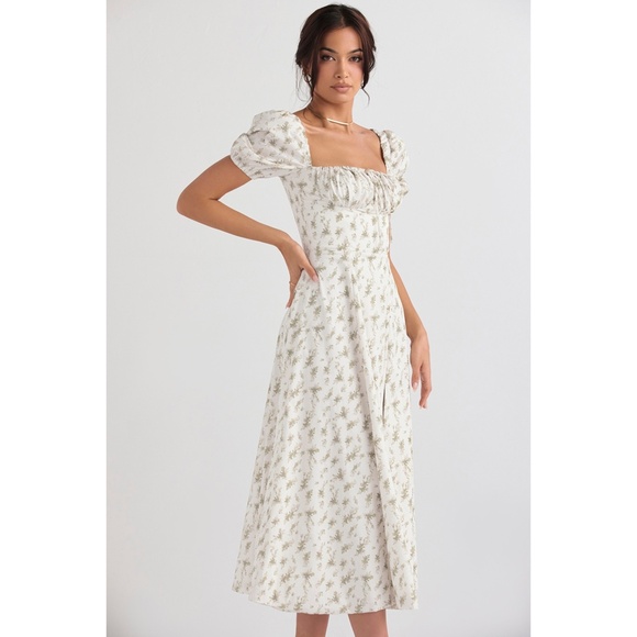 NEW House of CB Tallulah Dress Garden Print Small - Picture 7 of 13